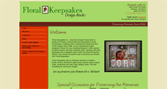 Desktop Screenshot of floralkeepsakes.com